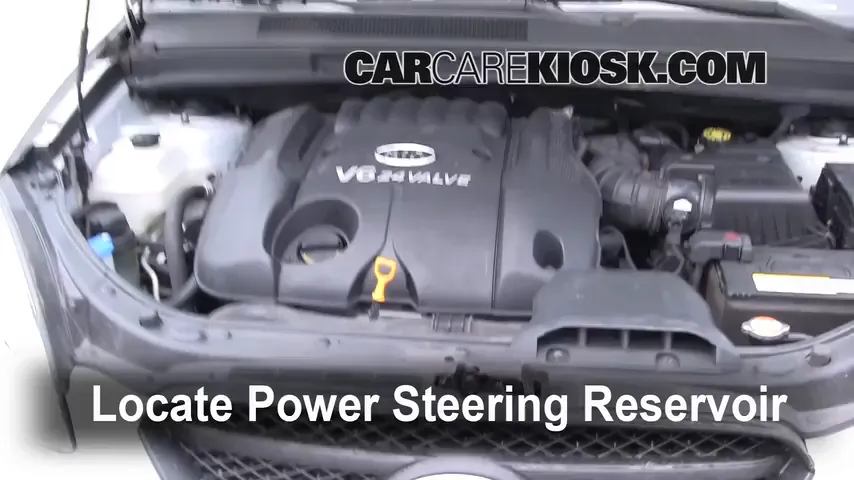 2007 Kia Rondo LX 2.7L V6 Power Steering Fluid